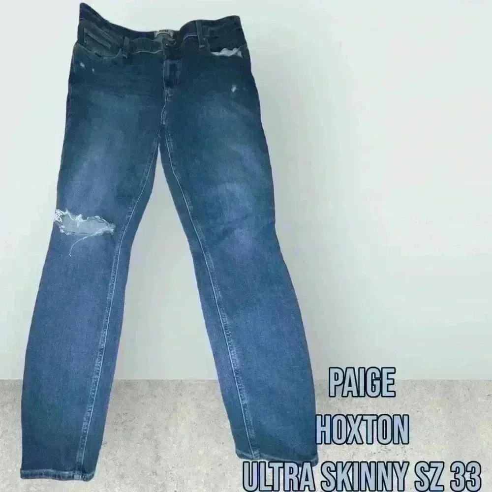 PAIGE jeans hoxton ultra skinny sz 33